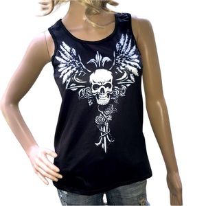 NWOT Skull Tank